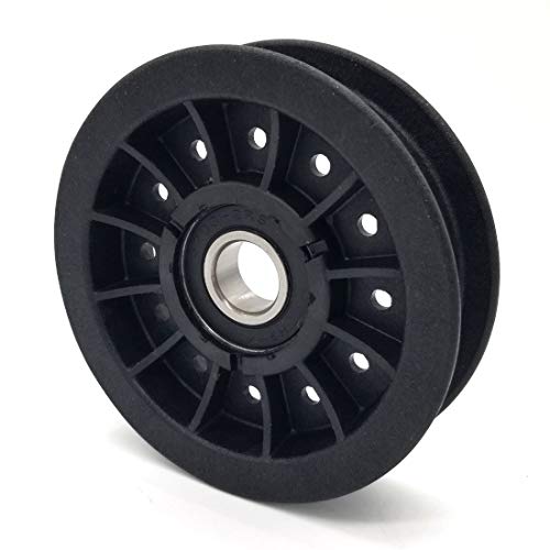 Phoenix Pulleys 3.5" Flat Diameter Flat Idler Pulley 17mm Bore