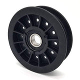 Phoenix Pulleys 3.5" Flat Diameter Flat Idler Pulley 17mm Bore