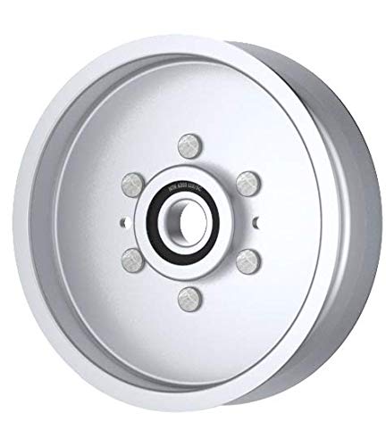 Phoenix Mfg. 5 Inch Flat Dia Flat Idler Pulley Replacement for John Deere TCA20092