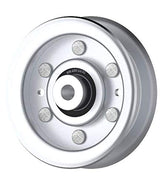 Phoenix Mfg. 3 Inch Flat Dia Flat Idler Pulley Replacement for Husqvarna Craftsman 104360X John Deere AM109124