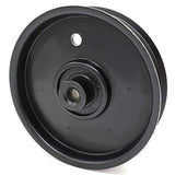 Phoenix Mfg. 4 Inch Flat Dia Flat Idler Pulley Replacement for Cub Cadet MTD Craftsman 01004081 756-3005