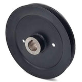 Phoenix Mfg. 7-1/3 Inch Dia 1 Inch Bore Steel V-Groove Drive Pulley Replacement for Exmark Toro 103-1667