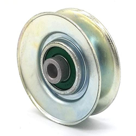 Terre Products, V-Groove Idler Pulley, Compatible with Lawn Mower Models Husqvarna, Craftsman, Replacement for 199534, 532199534