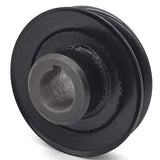 Phoenix Mfg. 3-3/4 Inch Dia 1 Inch Bore Steel V-Groove Drive Pulley Replacement for Hustler 793760