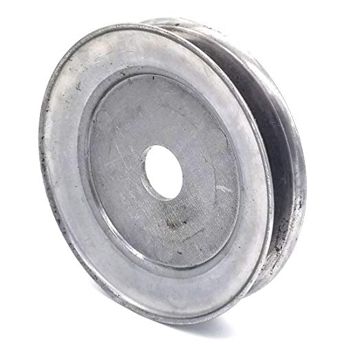 Phoenix Mfg. 5-1/4 Inch Dia 25mm Bore Steel V-Groove Drive Pulley