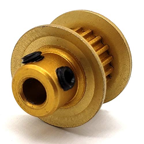 Phoenix Mfg. Timing Pulley, 18 Tooth Count, MXL Profile, Aluminum
