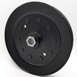 Phoenix Mfg. 6-1/3 Inch Dia Splined Bore Steel V-Groove Drive Pulley Replacement for John Deere AM134314