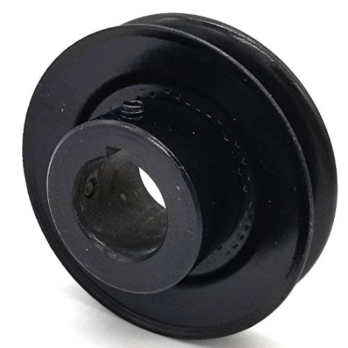Phoenix Mfg. 3-1/4 Inch Dia 1 Inch Bore Steel V-Groove Drive Pulley Replacement for DR Power Generac 258141
