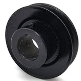 Phoenix Mfg. 3-1/4 Inch Dia 1 Inch Bore Steel V-Groove Drive Pulley Replacement for DR Power Generac 258141