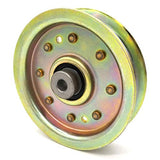 Phoenix Mfg. 3-3/4 Inch Flat Dia Flat Idler Pulley Replacement for Husqvarna Craftsman 173981