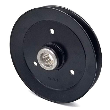Phoenix Mfg. 6-3/4 Inch Dia 1 Inch Bore Steel V-Groove Drive Pulley Replacement for Exmark Toro 116-0675