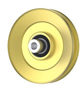 Phoenix Mfg. 4-1/2 Inch Dia 3/8 Inch Bore Steel V-Groove Idler Pulley Replacement for Jacobsen 3004348