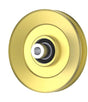 Phoenix Mfg. 4-1/2 Inch Dia 3/8 Inch Bore Steel V-Groove Idler Pulley Replacement for Jacobsen 3004348
