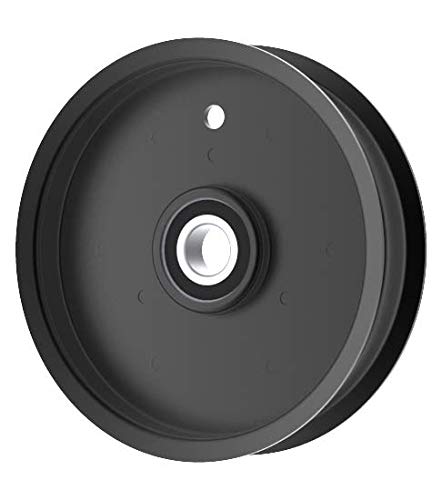Phoenix Mfg. 5 Inch Flat Dia Flat Idler Pulley Replacement for Land Pride 839-090C