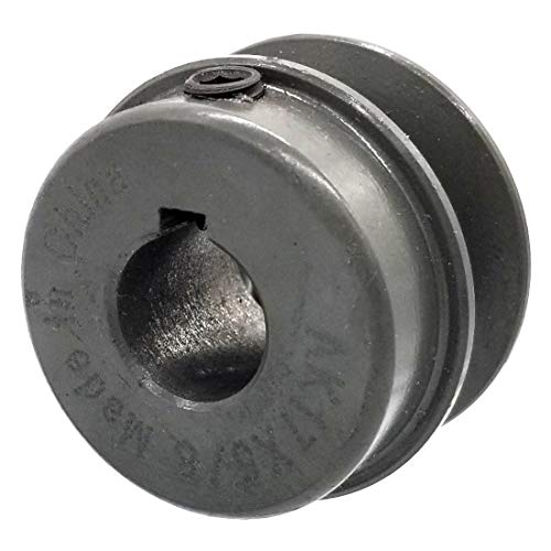 Phoenix Mfg. V-Groove Drive Pulley, 1.75'' Diameter, 5/8" Bore, Cast Iron