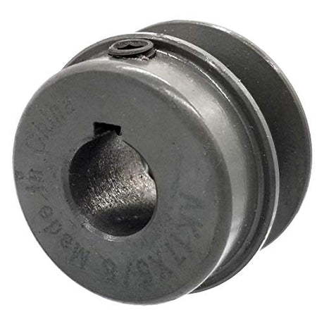 Phoenix Mfg. V-Groove Drive Pulley, 1.75'' Diameter, 5/8" Bore, Cast Iron