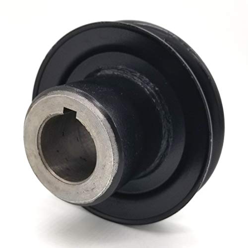 Phoenix Mfg. 3-3/4 Inch Dia 1 1/8 Inch Bore Steel V-Groove Drive Pulley Replacement for Hustler 605675