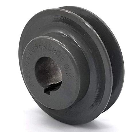 Phoenix Mfg. V-Groove Drive Pulley, 3'' Diameter, 7/8" Bore, Cast Iron