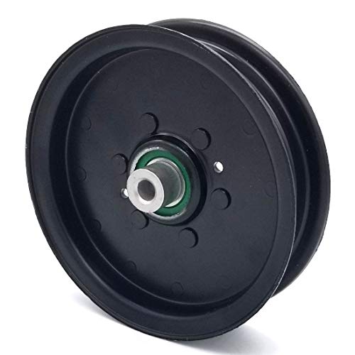 Terre Products, Flat Idler Pulley, Compatible with Lawn Mowers MTD, Craftsman, MTD Cub Cadet, Replacement for 756-04511B