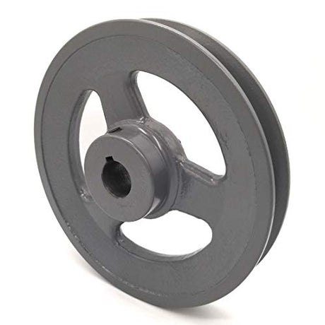 Phoenix Mfg. V-Groove Drive Pulley - 6'' Dia. - 3/4'' Bore - Cast Iron