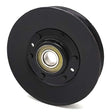 Phoenix Mfg. 5 Inch Dia 3/4 Inch Bore Steel V-Groove Idler Pulley Replacement for John Deere TCA17541