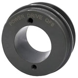 Phoenix Mfg. V-Groove Drive Pulley, 3'' Diameter, 1 5/8" Bore, Cast Iron