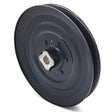 Phoenix Mfg. 7-5/8 Inch Dia 5/8 Inch Bore Steel V-Groove Drive Pulley Replacement for Encore Worldlawn 363220 Scag 48197