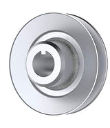 Phoenix Mfg. 4-1/3 Inch Dia 1 Inch Bore Steel V-Groove Drive Pulley Replacement for John Deere AM141853