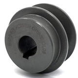 Phoenix Mfg. V-Groove Drive Pulley, 2'' Diameter, 5/8" Bore, Cast Iron