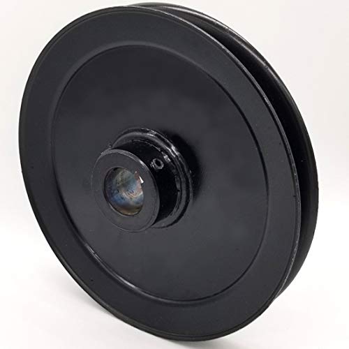 Phoenix Mfg. V-Groove Drive Pulley, 7'' Diameter, 1" Bore, Steel