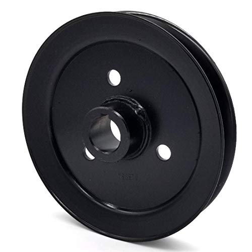 6-3/4 Inch Dia 1 Inch Bore Steel V-Groove Drive Pulley Replacement for Hustler 798975 C