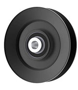 Phoenix Mfg. 4 Inch Dia 3/8 Inch Bore Steel V-Groove Idler Pulley Replacement for Bercomac 102766