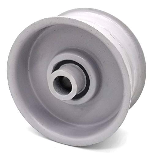 Phoenix Mfg. 2-1/4 Inch Flat Dia Flat Idler Pulley Replacement for Exmark 115-5694 Husqvarna Craftsman 4933H Toro 115-5694