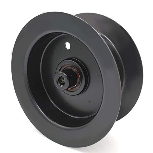 Phoenix Mfg. 4 Inch Flat Dia Flat Idler Pulley Replacement for Exmark Toro 92-7082
