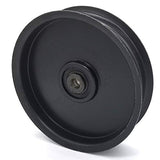Phoenix Mfg. 5 Inch Flat Dia Flat Idler Pulley Replacement for Exmark Toro 95-3707 MTD Craftsman Cub Cadet 756-04511