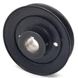 Phoenix Mfg. 5 Inch Dia 1 Inch Bore Steel V-Groove Drive Pulley Replacement for Hustler 602842
