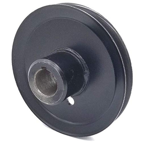 Phoenix Mfg. 6 Inch Dia 1 1/8 Inch Bore Steel V-Groove Drive Pulley Replacement for Hustler 602903