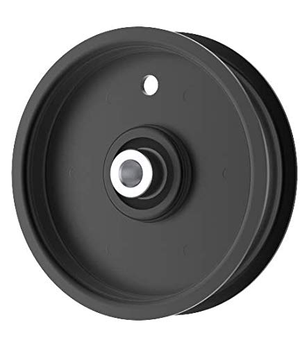 Phoenix Mfg. 4 Inch Flat Dia Flat Idler Pulley Replacement for Hustler 022772