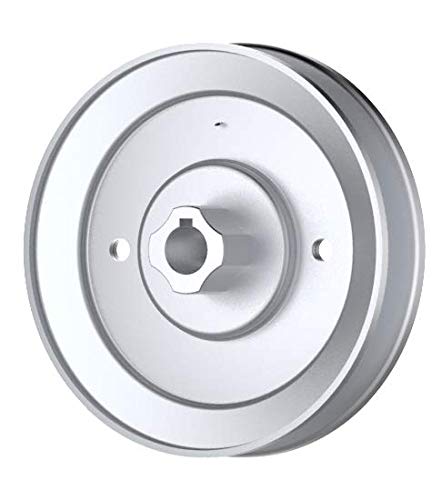 Phoenix Mfg. 3-1/2 Inch Dia 3/8 Inch Bore Steel V-Groove Drive Pulley Replacement for Honda 22420-VE0-J501