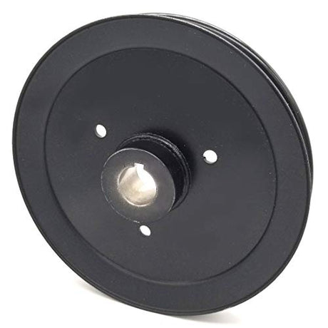 Phoenix Mfg. 8 Inch Dia 1 Inch Bore Steel V-Groove Drive Pulley Replacement for Hustler 602859