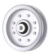 Terre Products, Flat Idler Pulley, Replacement for Cub Cadet, MTD, Craftsman, Troy-Bilt, MaxPower, 956-04129, 753-08171, 956-04129B, 756-04129B, 75308171, 956-04129C, 756-04129C, 332511B