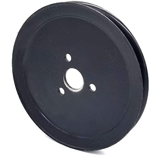 Phoenix Mfg. 6-3/4 Inch Dia 1 Inch Bore Steel V-Groove Drive Pulley Replacement for Exmark Toro 103-1472