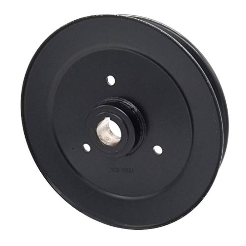 Phoenix Mfg. 8 Inch Dia 25mm Bore Steel V-Groove Drive Pulley Replacement for Exmark Toro 109-8251