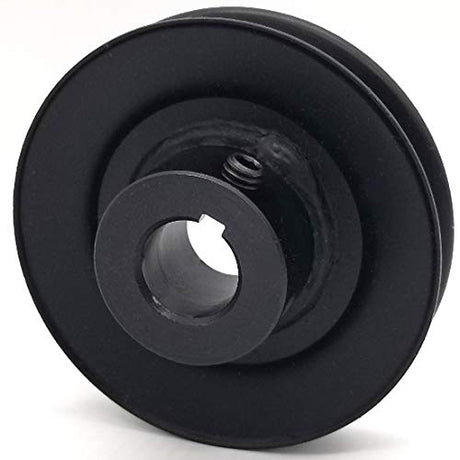 Phoenix Mfg. V-Groove Drive Pulley, 3.5'' Diameter, 3/4" Bore, Steel