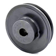 Phoenix Mfg. V-Groove Drive Pulley, 4'' Diameter, 5/8" Bore, Cast Iron