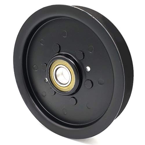 Phoenix Mfg. 5 Inch Flat Dia Flat Idler Pulley Replacement for Ariens 3838021 John Deere TCA17524