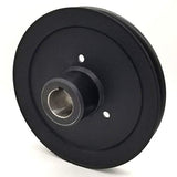 Phoenix Mfg. 7 Inch Dia 1 1/8 Inch Bore Steel V-Groove Drive Pulley Replacement for Hustler 602755