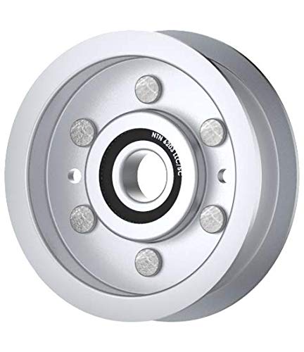 Phoenix Mfg. 3-1/4 Inch Flat Dia Flat Idler Pulley Replacement for John Deere AM103480