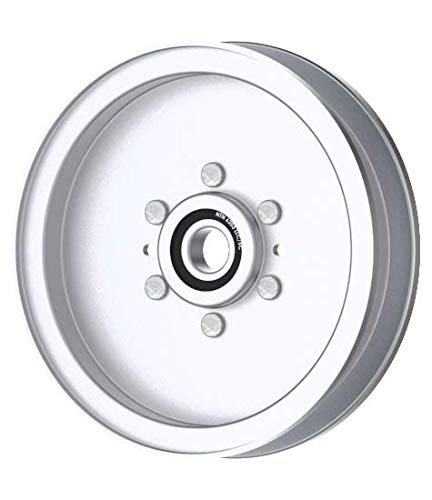 YuanKanJu Sudopo Phoenix Mfg. 5-1/2 Inch Flat Dia Flat Idler Pulley Replacement for John Deere AM37784