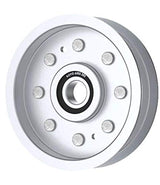 Phoenix Mfg. 4 Inch Flat Dia Flat Idler Pulley Replacement for John Deere TCA17146